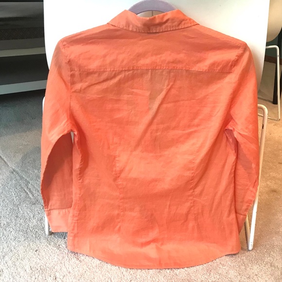 Theory two pocket long sleeve blouse - Picture 2 of 8